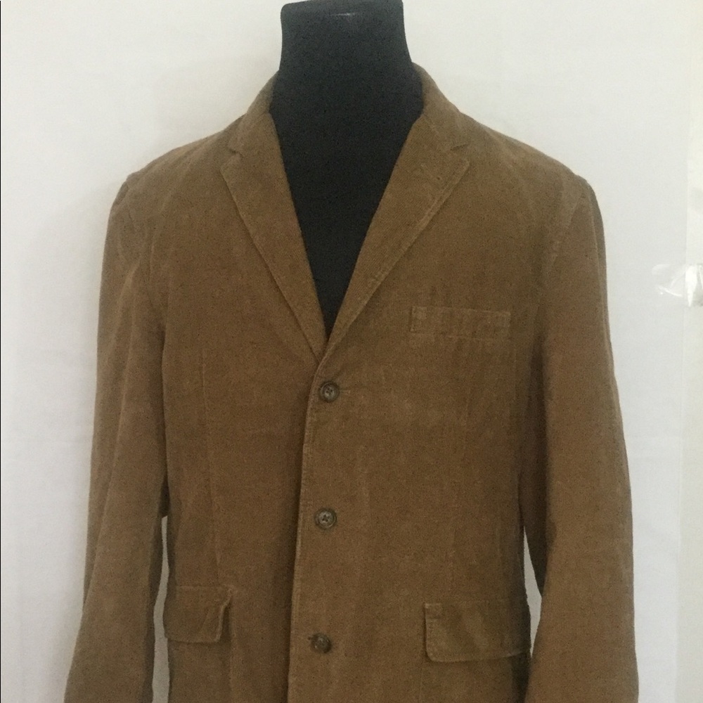 J Crew Corduroy Blazer Jacket  Brown Size XL